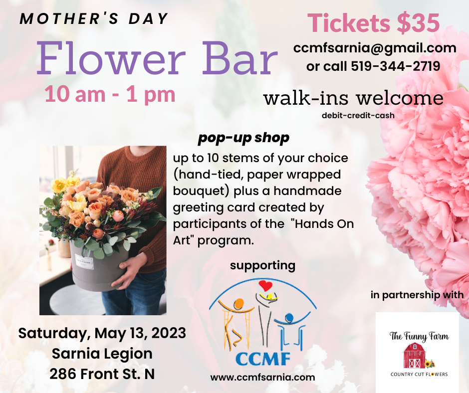 Flower Bar Community Concerns for the Medically Fragile SarniaLambton